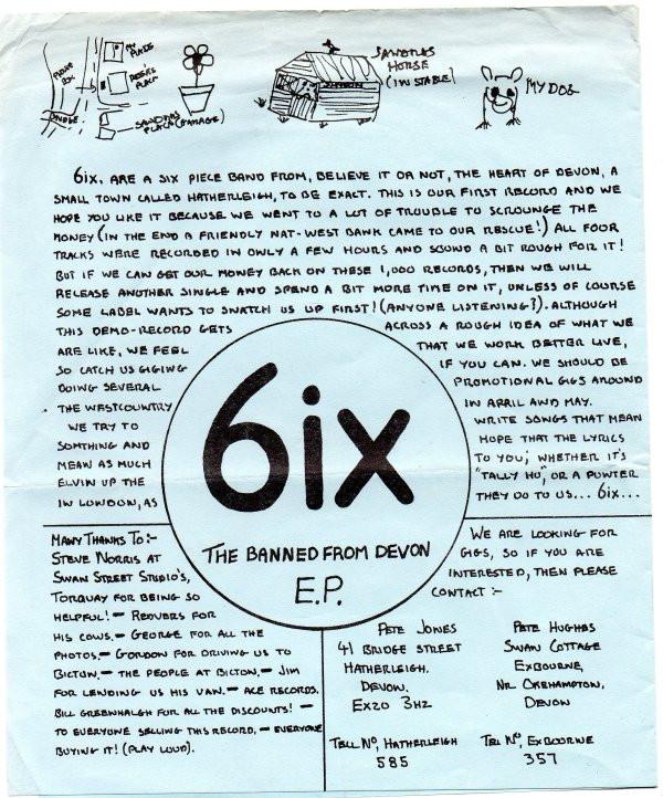 6ix  - The Banned From Devon EP