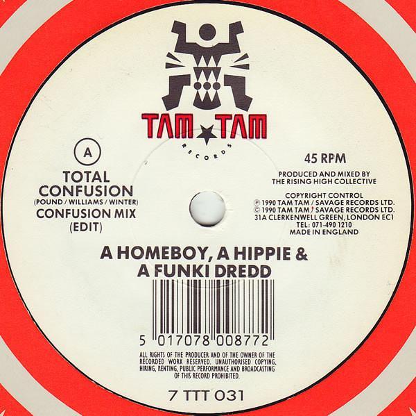 A Homeboy, A Hippie & A Funki Dredd - Total Confusion