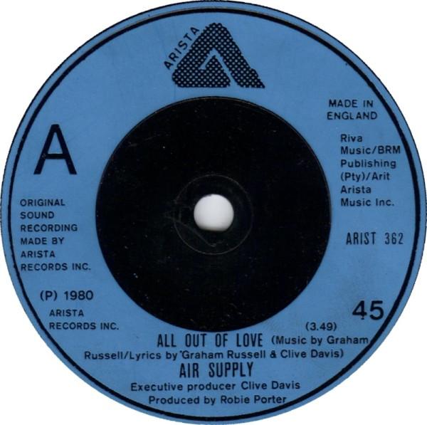 Air Supply - All Out Of Love