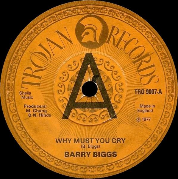 Barry Biggs, The Trojans  - Why Must You Cry