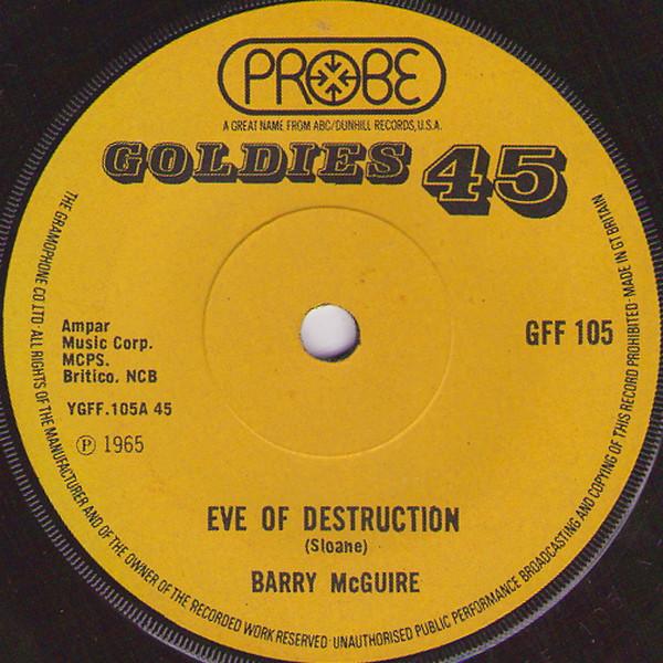 Barry McGuire - Eve Of Destruction / Masters Of War