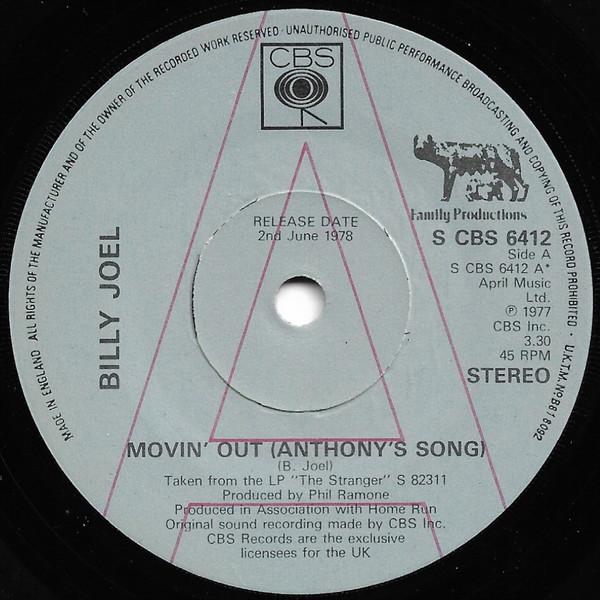 Billy Joel - Movin' Out (Anthony's Song)