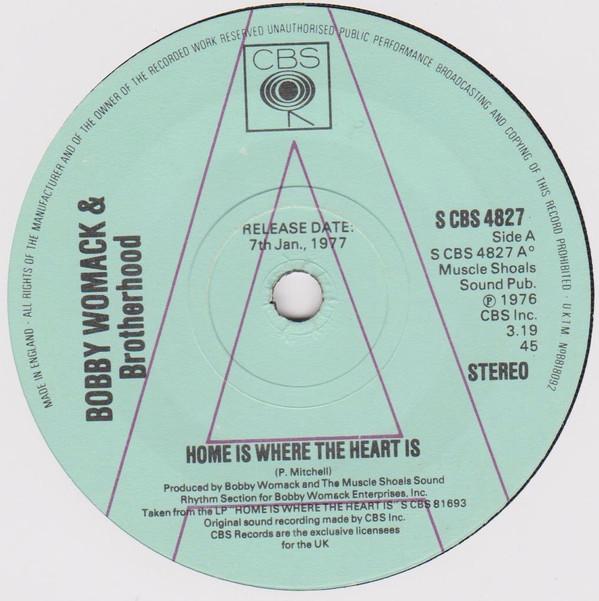Bobby Womack, Brotherhood  - Home Is Where The Heart Is