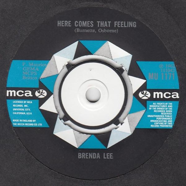 Brenda Lee - Here Comes That Feeling / Let's Jump The Broomstick