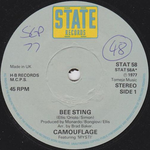 Camouflage  - Bee Sting