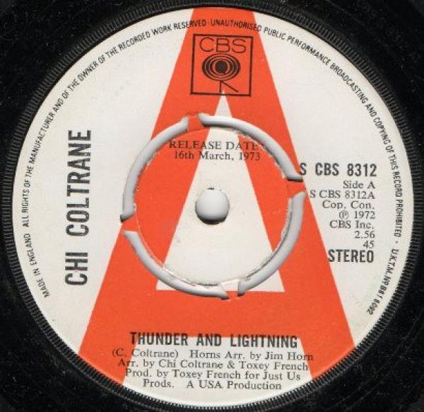 Chi Coltrane - Thunder And Lightning