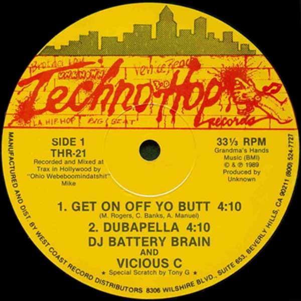 DJ Battery Brain, Vicious C - Get On Off Yo Butt