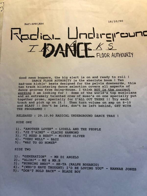  - Dance Floor Authority