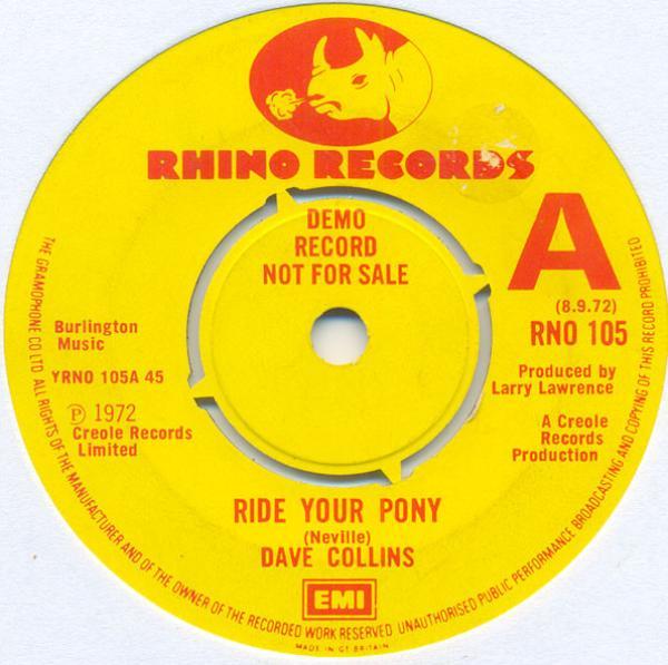 Dave Collins  - Ride Your Pony