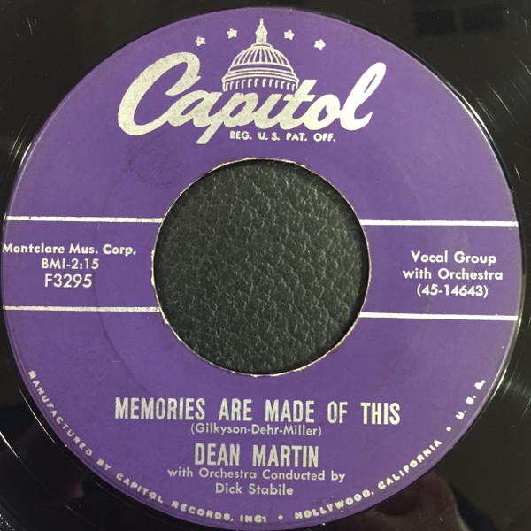 Dean Martin - Memories Are Made Of This