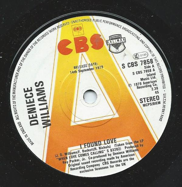 Deniece Williams - I Found Love