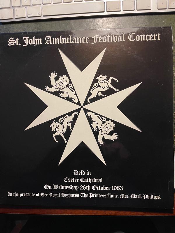 Devon County Youth Orchestra, Band Of HM Royal Marines, Commando Training Centre, The Cathedral Choir Exeter, Choir Of St Johns Cadets and Exeter Middle Schools, Devon Youth Jazz Orchestra - St John Ambulance Festival Concert