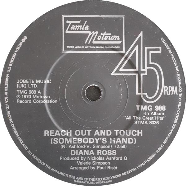 Diana Ross, The Supremes, Four Tops - Reach Out And Touch (Somebody's Hand) / Reach Out And Touch (Somebody's Hand)