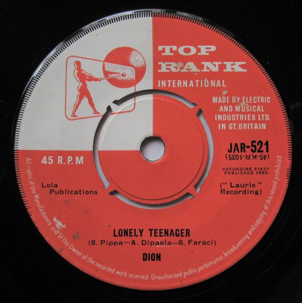 Dion  - Lonely Teenager / Little Miss Blue