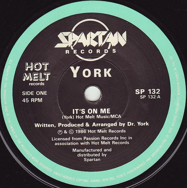 Dr. York - It's On Me