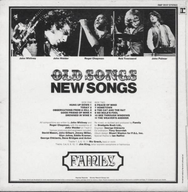 Family  - Old Songs, New Songs
