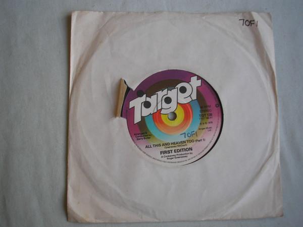 First Edition (3) - All This And Heaven Too