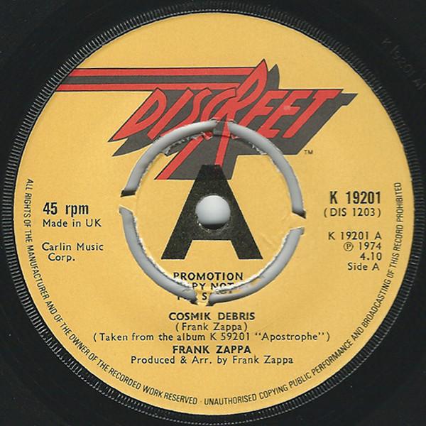 Frank Zappa - Cosmik Debris