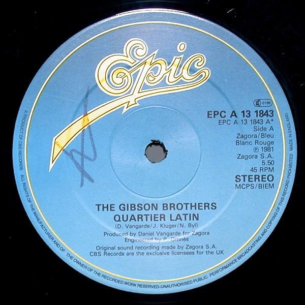 Gibson Brothers - Quartier Latin