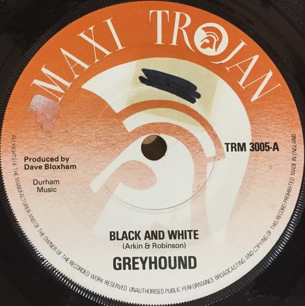Greyhound  - Black And White