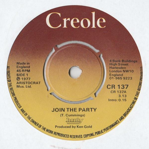 Honky  - Join The Party / Funky Time, Party Time