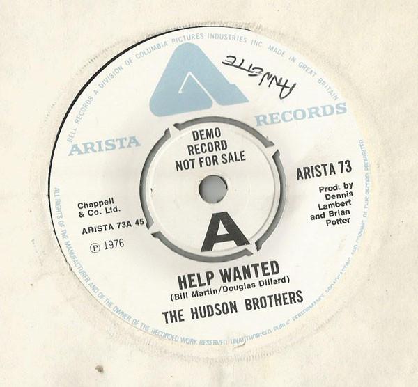 Hudson Brothers - Help Wanted