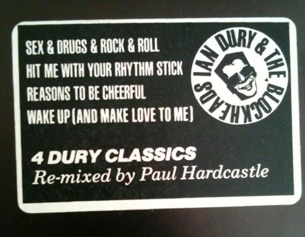 Ian Dury And The Blockheads - 4 Dury Classics Re-Mixed By Paul Hardcastle