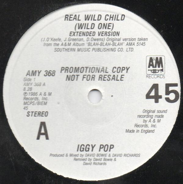 Iggy Pop - Real Wild Child (Wild One)