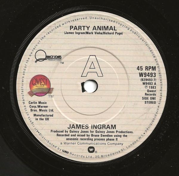 James Ingram - Party Animal