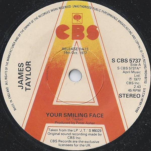 James Taylor  - Your Smiling Face