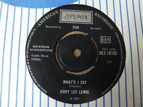 Jerry Lee Lewis - What'd I Say / I've Been Twistin'