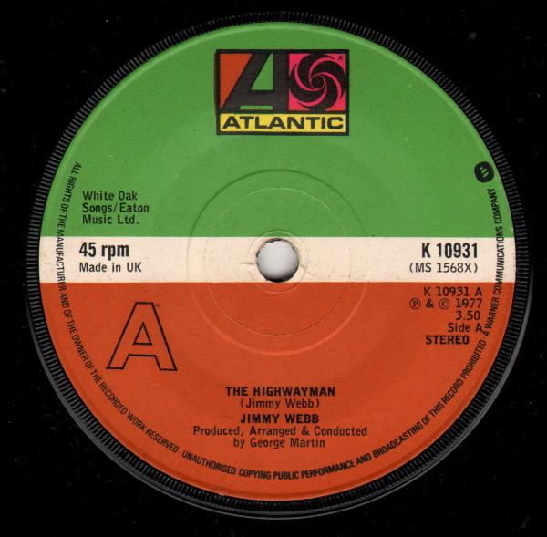 Jimmy Webb - The Highwayman