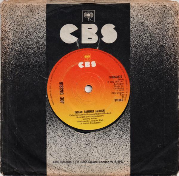 Joe Dassin - Indian Summer (Africa)