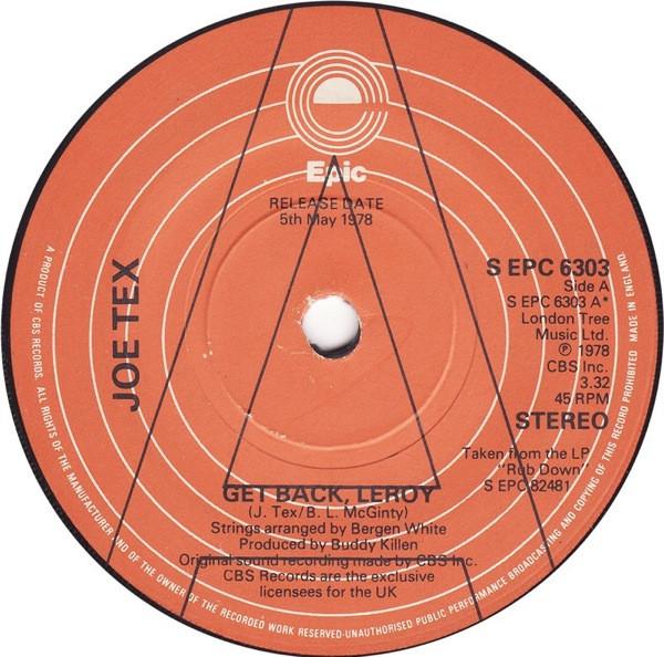 Joe Tex - Get Back Leroy