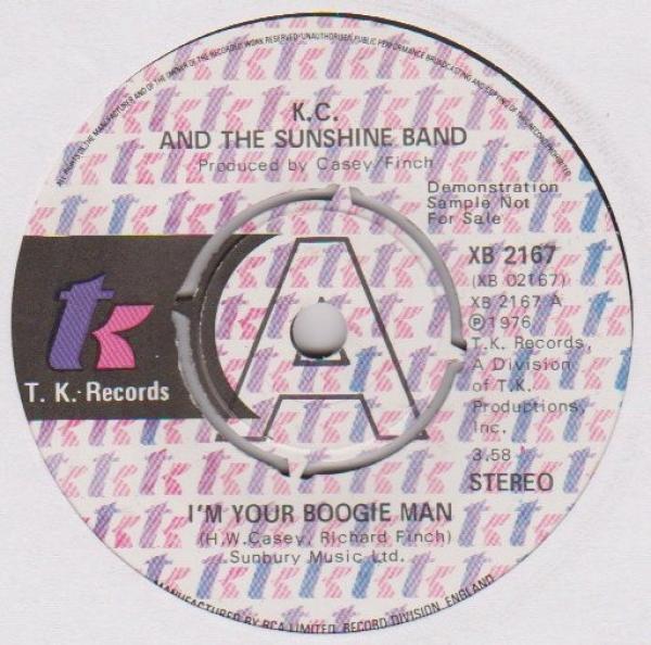 KC & The Sunshine Band - I'm Your Boogie Man