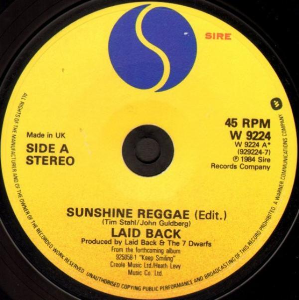 Laid Back - Sunshine Reggae