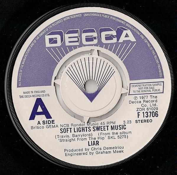 Liar  - Soft Lights Sweet Music