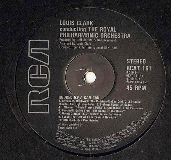 Louis Clark, The Royal Philharmonic Orchestra - Hooked On A Can Can