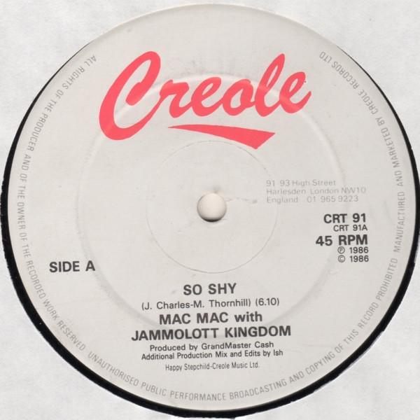 Mac Mac, The Jammalott Kingdom - So Shy