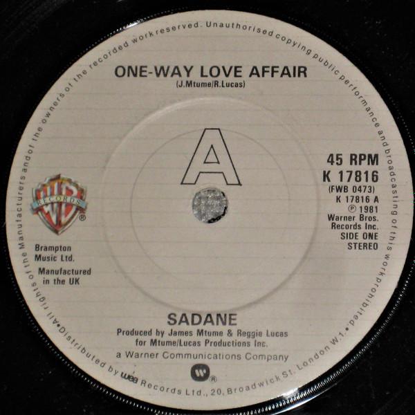 Marc Sadane - One-Way Love Affair