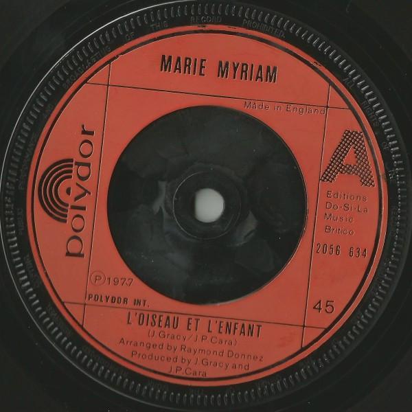 Marie Myriam - L'oiseau Et L'enfant