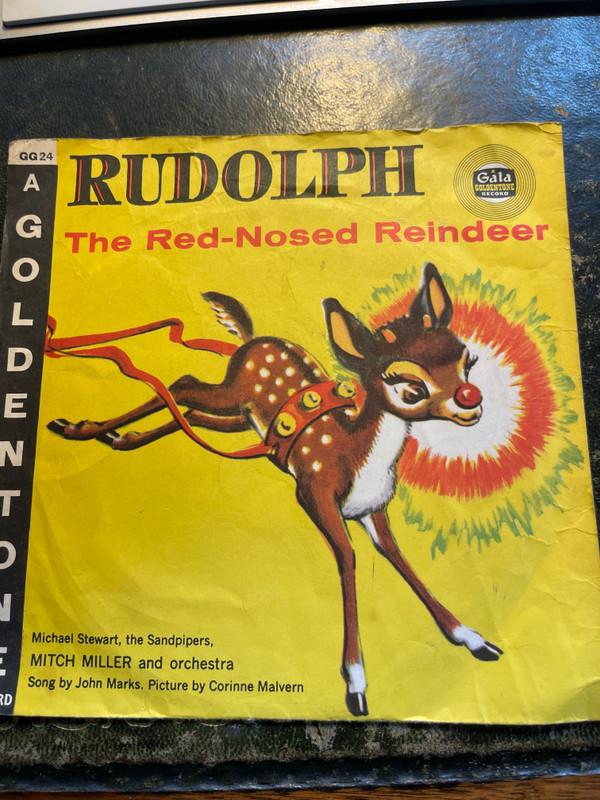 Michael Stewart , The Sandpipers , Mitch Miller & His Orchestra - Rudolph The Red-Nosed reindeer