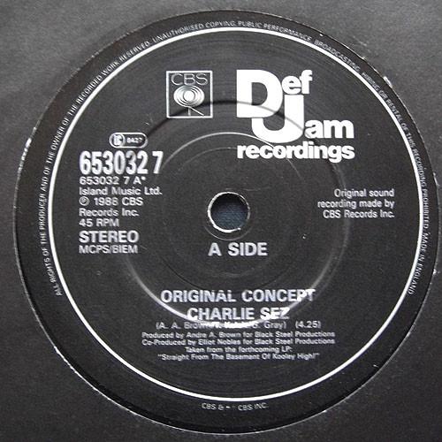 Original Concept - Charlie Sez / Runnin Yo' Mouth