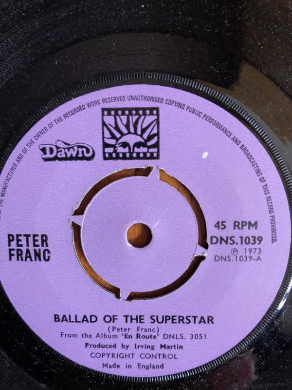 Peter Franc  - Ballad Of The Superstar