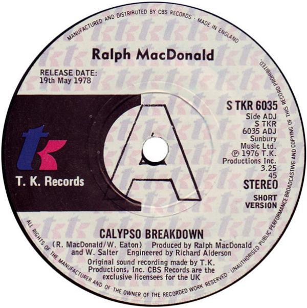 Ralph MacDonald - Calypso Breakdown