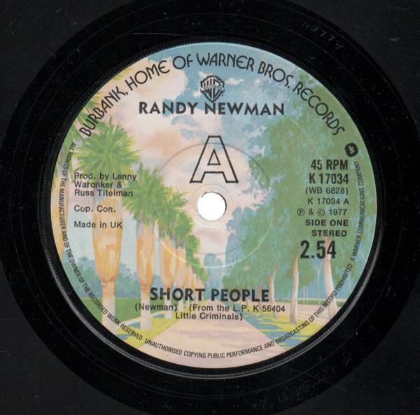 Randy Newman - Short People
