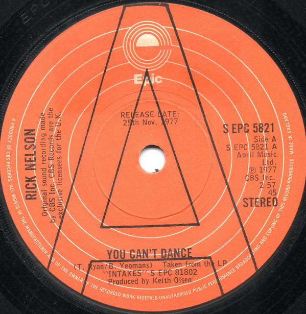 Ricky Nelson  - You Can't Dance