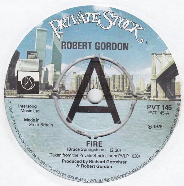 Robert Gordon  - Fire