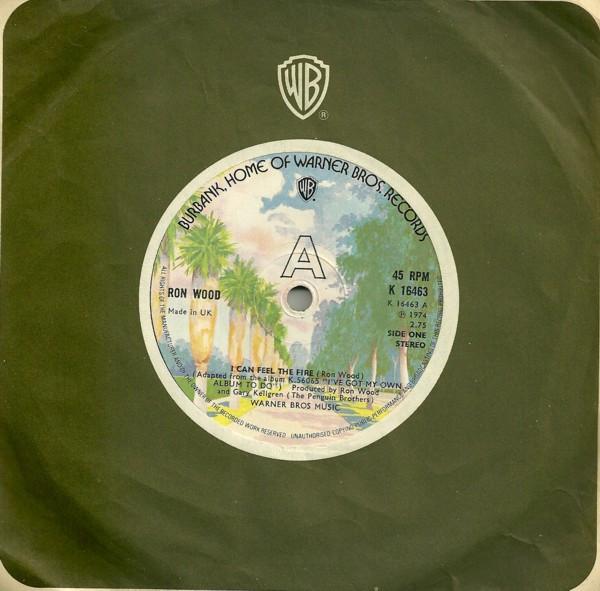 Ron Wood - I Can Feel The Fire