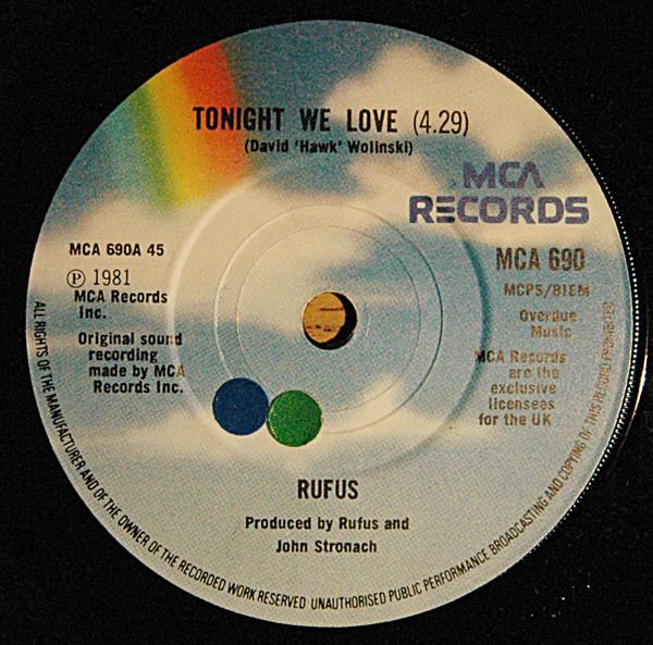 Rufus - Tonight We Love